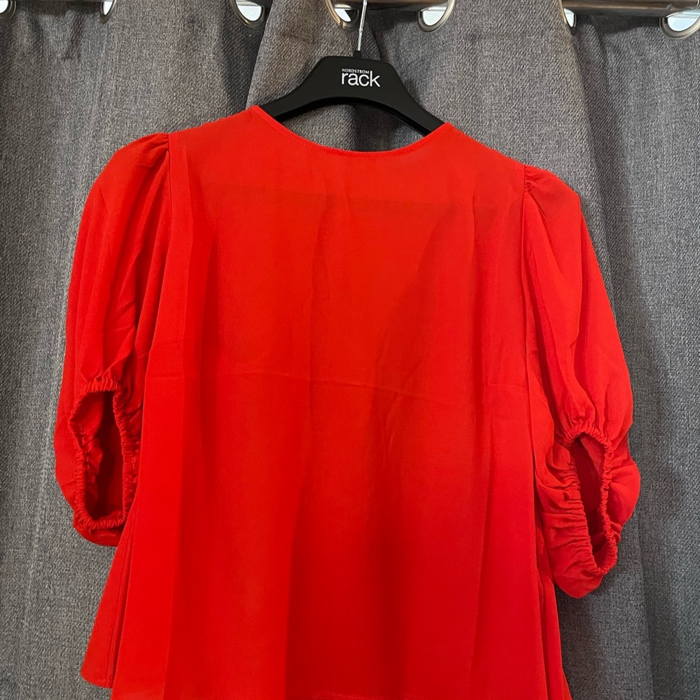 Red Eloquii Blouse - Never Worn